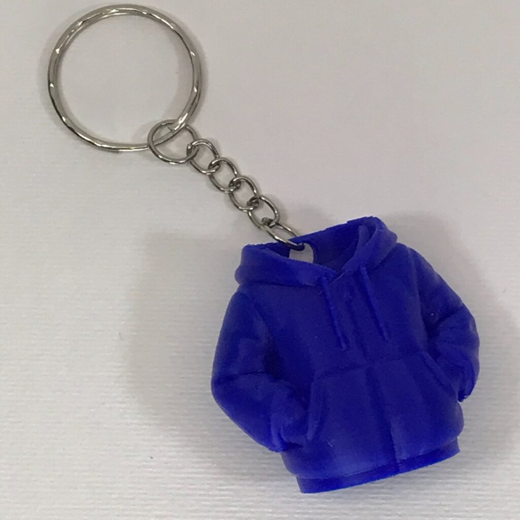 Μπρελόκ "Puffer Jacket" 3D Printed - Μίνι Φουσκωτό Μπουφάν Keychain