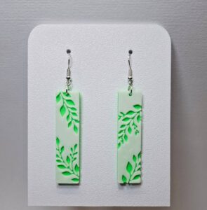 3D Printed Σκουλαρίκια ‘Fresh & Botanical Vibes’