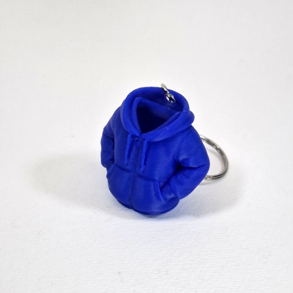 Μπρελόκ "Puffer Jacket" 3D Printed - Μίνι Φουσκωτό Μπουφάν Keychain