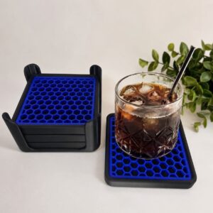 Σετ 4 Διπλά Γεωμετρικά Σουβέρ 3D Printed