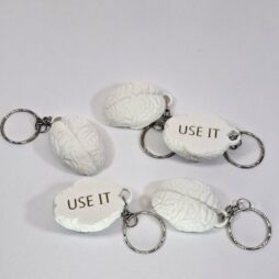 Μπρελόκ "Εγκέφαλος - Use It" 3D Printed