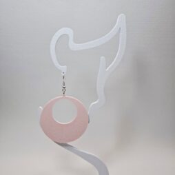 3D Printed Σκουλαρίκια 'Circle of Style'