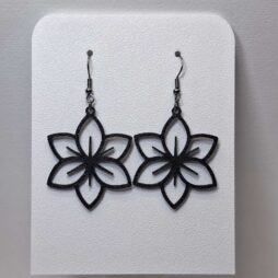 3D Printed Jewelry ''Geometric Bloom''