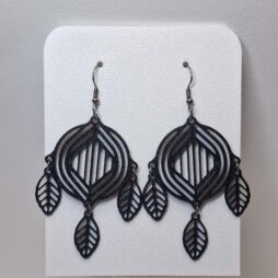 3D Printed Jewelry ''Κρεμαστά φυλλαράκια''