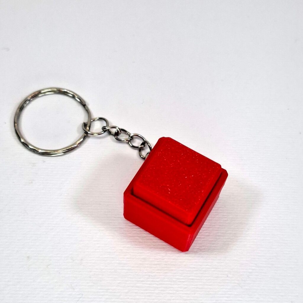 Μπρελόκ "Fidget Clicker" 3D Printed - Μηχανικό Keychain