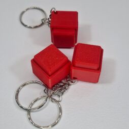 Μπρελόκ "Fidget Clicker" 3D Printed - Μηχανικό Keychain