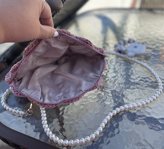 Pearl Drift Glam Purse