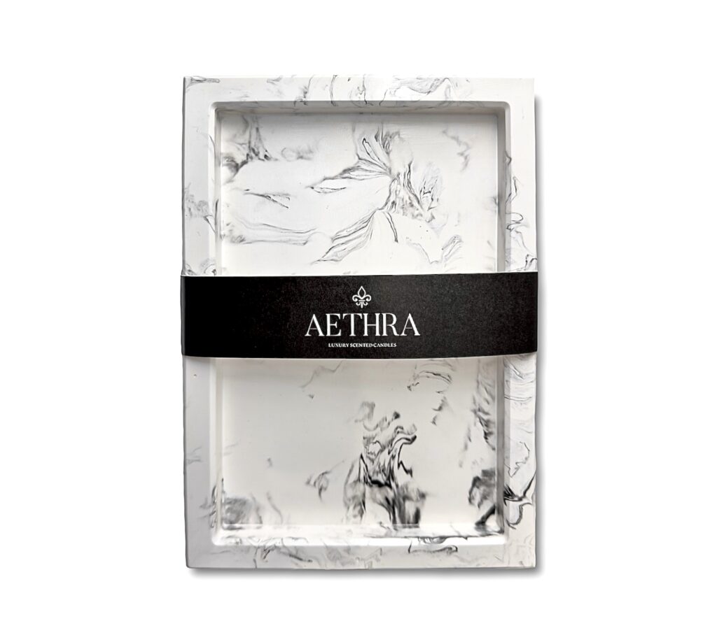 Ορθογώνιος Δίσκος White Marble