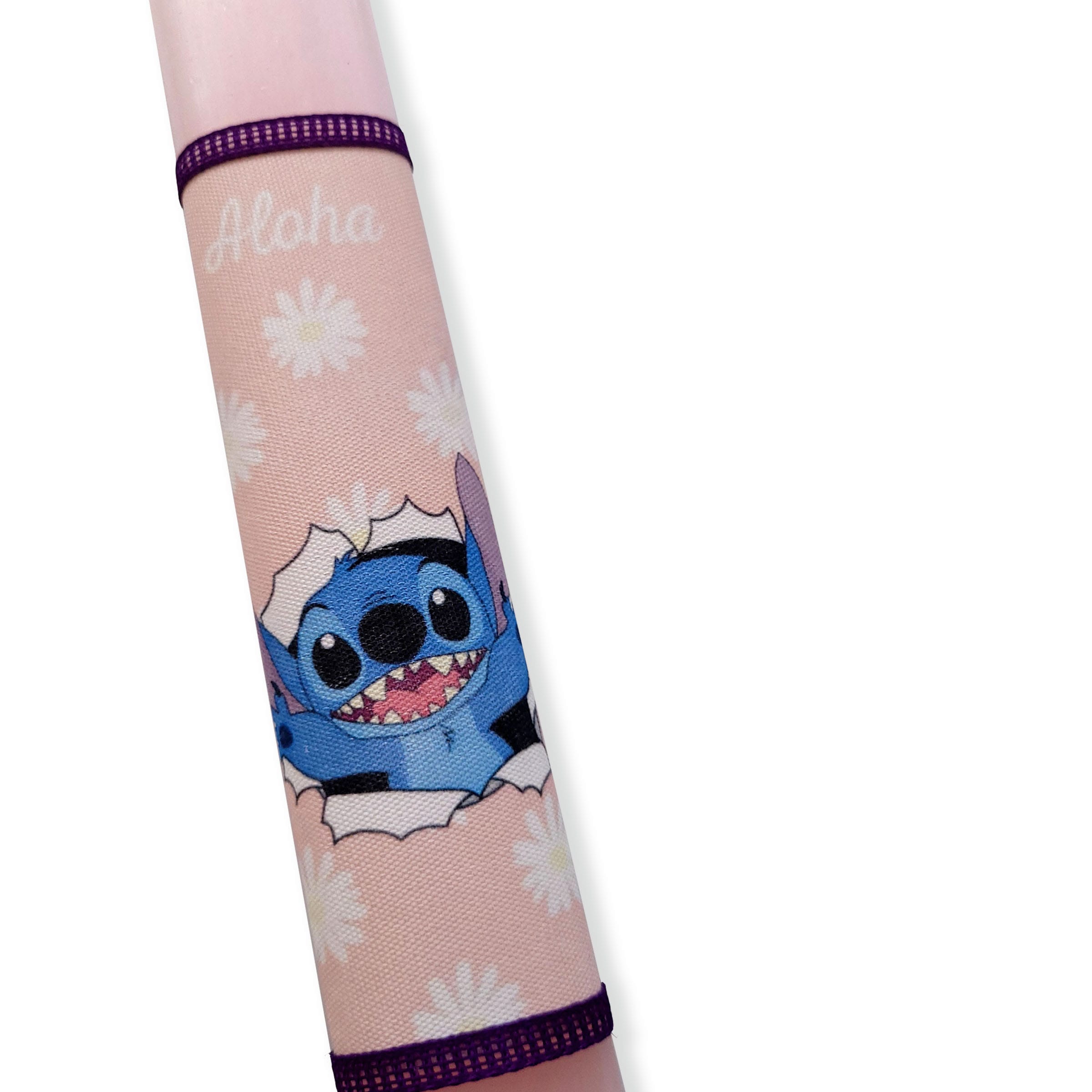 Λαμπάδα “Stitch” ροζ