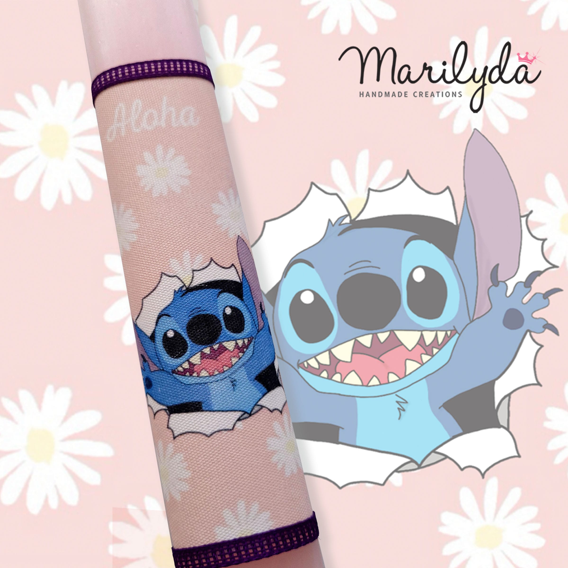 Λαμπάδα "Stitch Aloha"