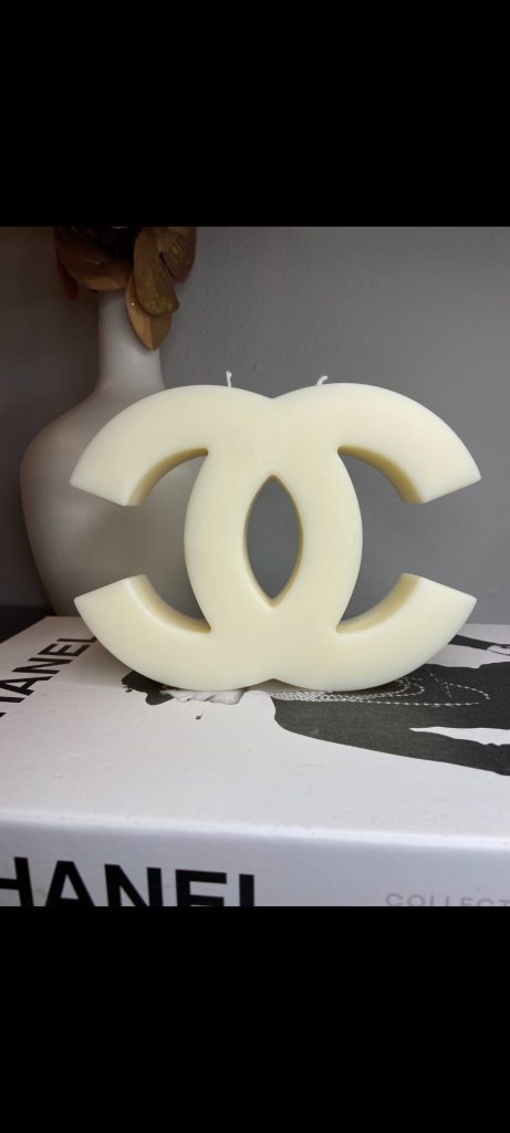 Λευκό Logo candle