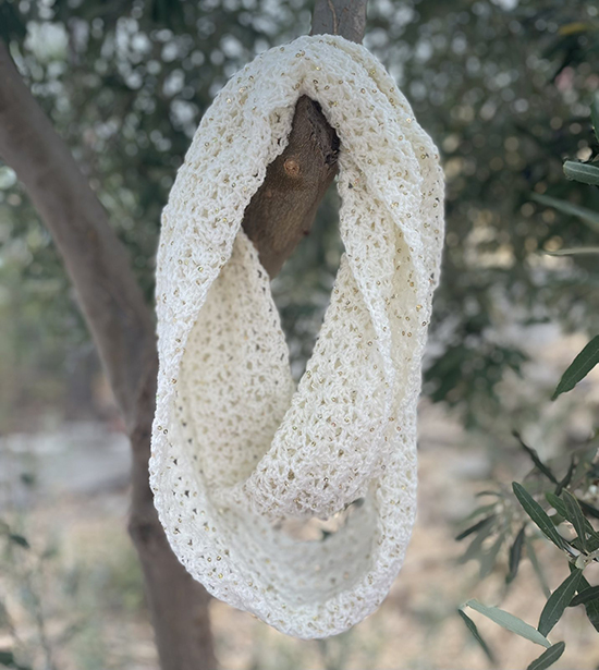 Stardust Lace Neckwarmer