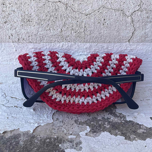 Stripe Spirit Glasses Case