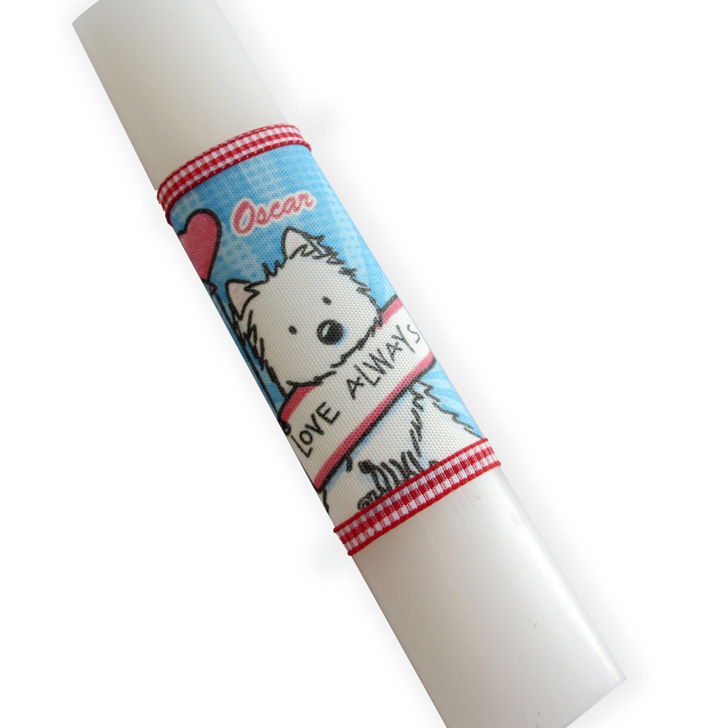 Λαμπάδα για κατοικίδια Westie Pet Collection με το όνομά του!