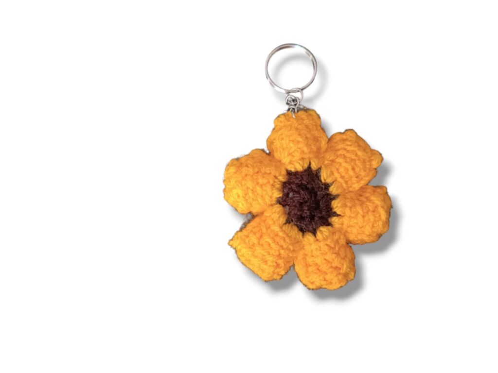 Μπρελόκ μαργαρίτα κίτρινη Daisy Charm