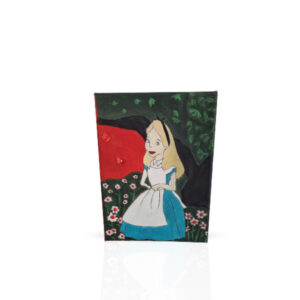 Καμβάς Alice in Wonrdeland 23,7 x 17,5cm.