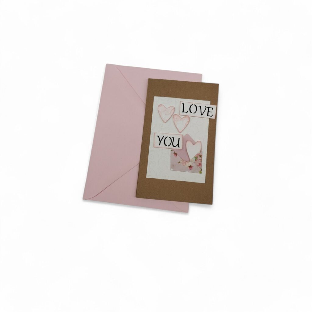 Ευχετήρια κάρτα "LOVE YOU"