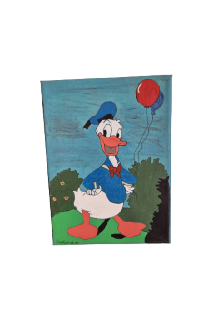 Καμβάς Donald 23,5 x 17,5cm.
