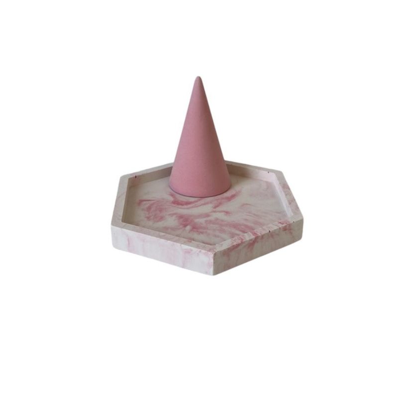 Εξάγωνος δίσκος με ring holder