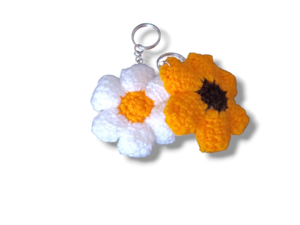 Μπρελόκ μαργαρίτα άσπρη Daisy Charm