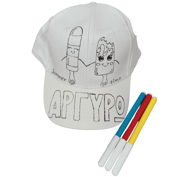 Δωράκια πάρτι καπελάκι color me στο θέμα της επιλογής σας