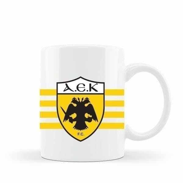 Κούπα από πορσελάνη με αγαπημένη ομάδα.