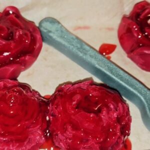 Wax melts γλυκό του κουταλιού τριαντάφυλλο με φανταστική μυρωδια