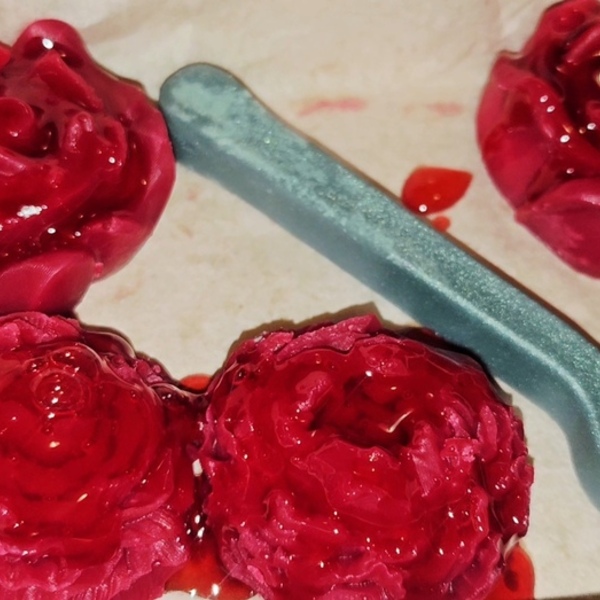 Wax melts γλυκό του κουταλιού τριαντάφυλλο με φανταστική μυρωδια