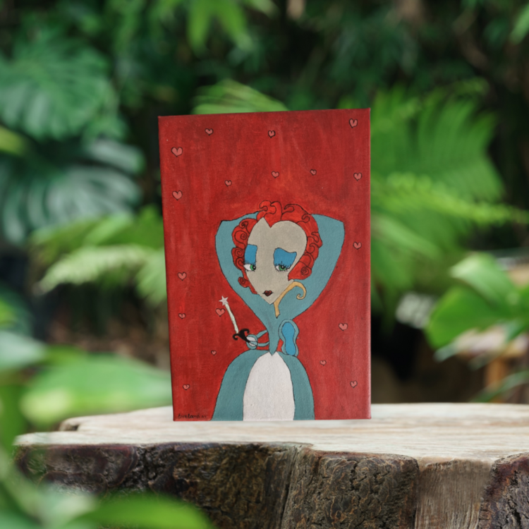 Καμβάς Red Queen 29,9 x 19,6cm.