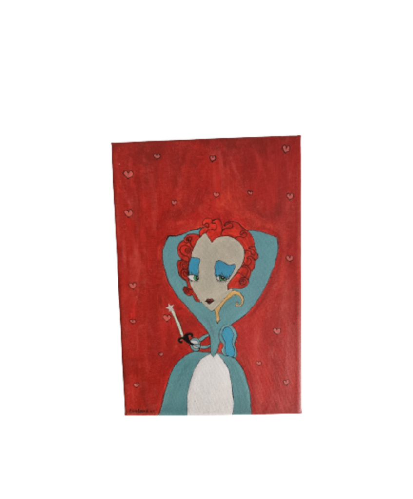 Καμβάς Red Queen 29,9 x 19,6cm.