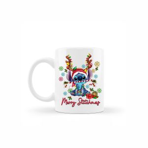 Κεραμική κούπα Merry Stitchmas με αφιέρωση