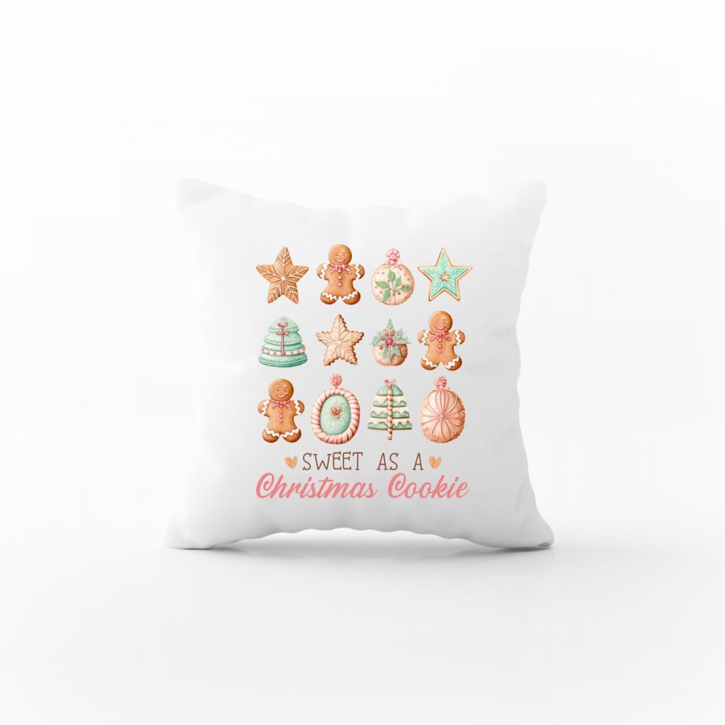 Μαξιλάρι Christmas cookie με αφιέρωση