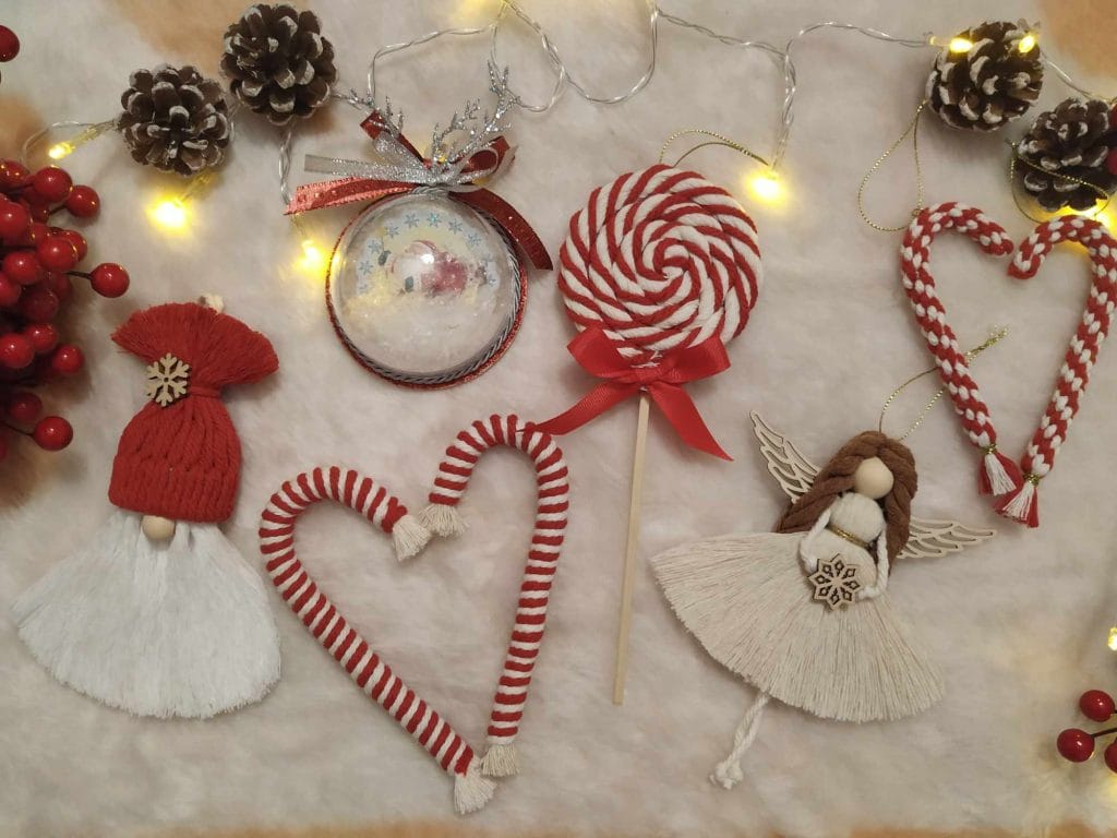 Χριστουγεννιάτικα Στολίδια Classic Christmas Σετ/4