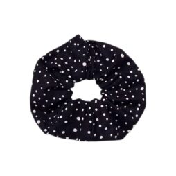 Scrunchie – Λαστιχάκι μαλλιών | Black Dots