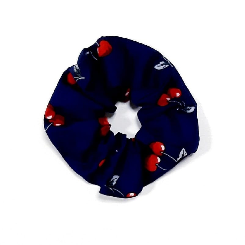 Scrunchie – Λαστιχάκι μαλλιών | Κερασάκια