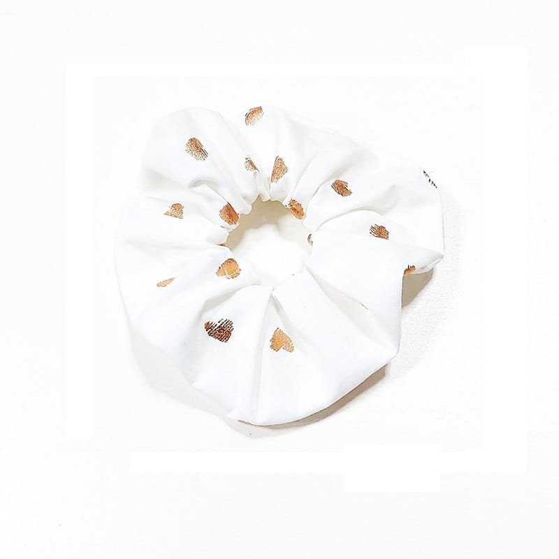 Scrunchie – Λαστιχάκι μαλλιών | Χρυσές καρδιές