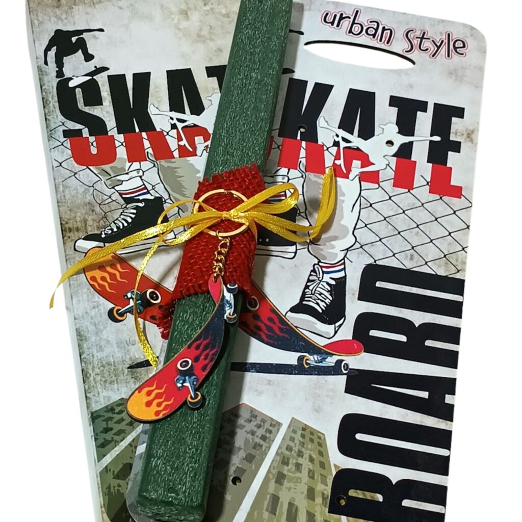 Πασχαλινή λαμπάδα skate