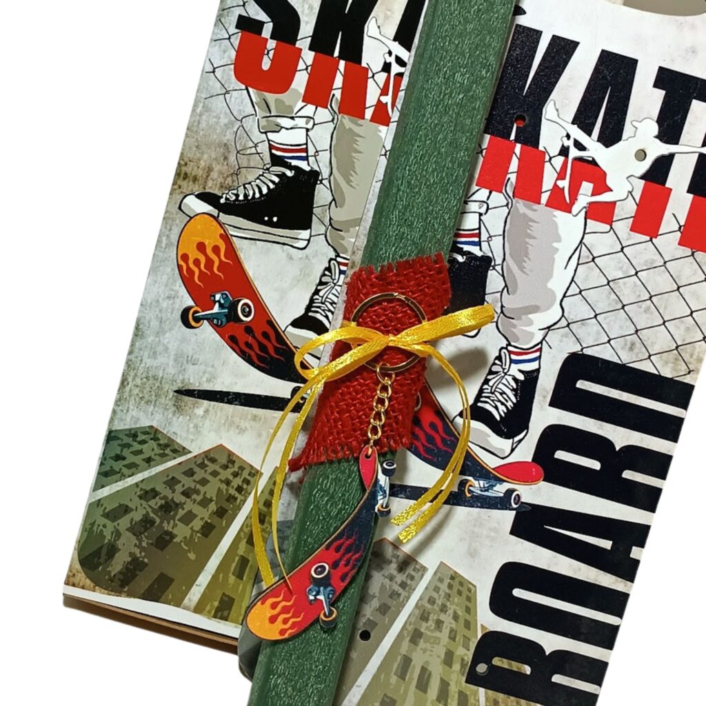 Πασχαλινή λαμπάδα skate