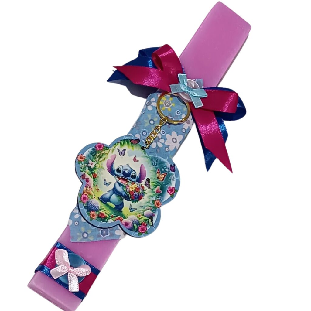 Πασχαλινή λαμπάδα Stitch