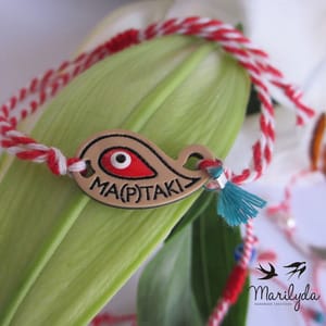 ΜΑ(Ρ)ΤΑΚΙ εκρού - Μαρτάκι βραχιολάκι για να μη σε κάψει ο ήλιος