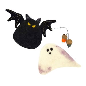 Σουβέρ Halloween Φάντασμα και Νυχτερίδα