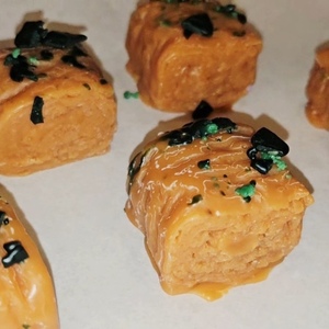 6 Wax melts Μπακλαβαδακια με αρωμα μπακλαβα φιστίκι - Καθαρό κερι σογιας