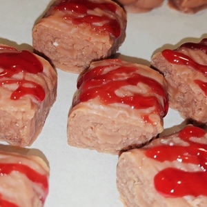 6 Wax melts Μπακλαβαδακια με αρωμα μπακλαβα φιστίκι - Καθαρό κερι σογιας