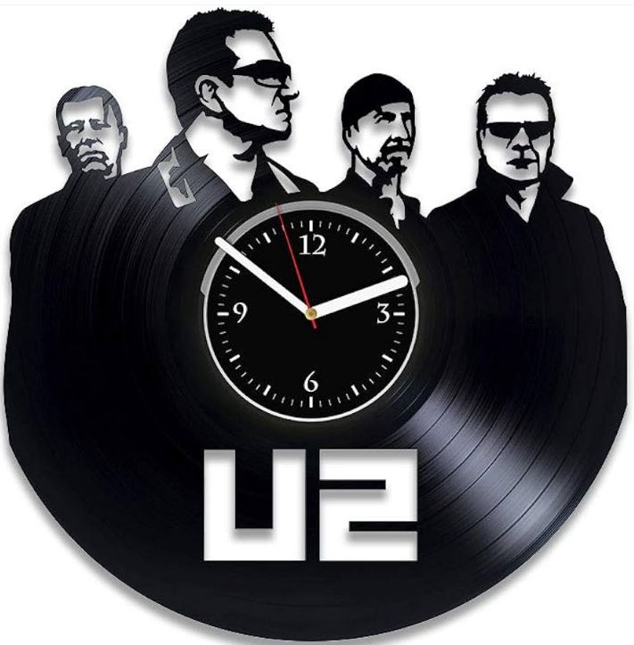 Ρολόι τοίχου από Βινύλιο - U2