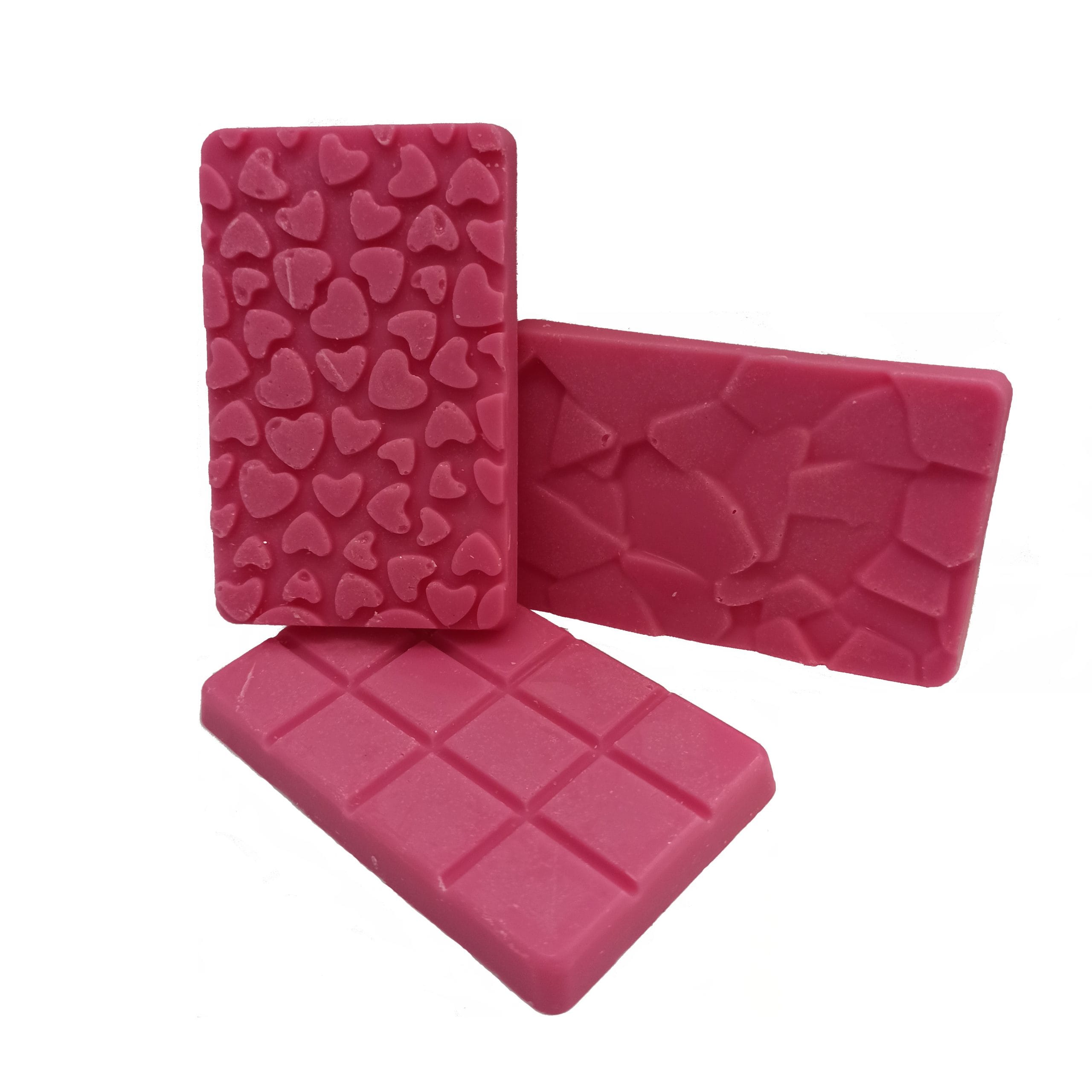 Σετ 3 τμχ wax melts μπάρες σοκολάτας σε χρώμα και άρωμα της επιλογής σας