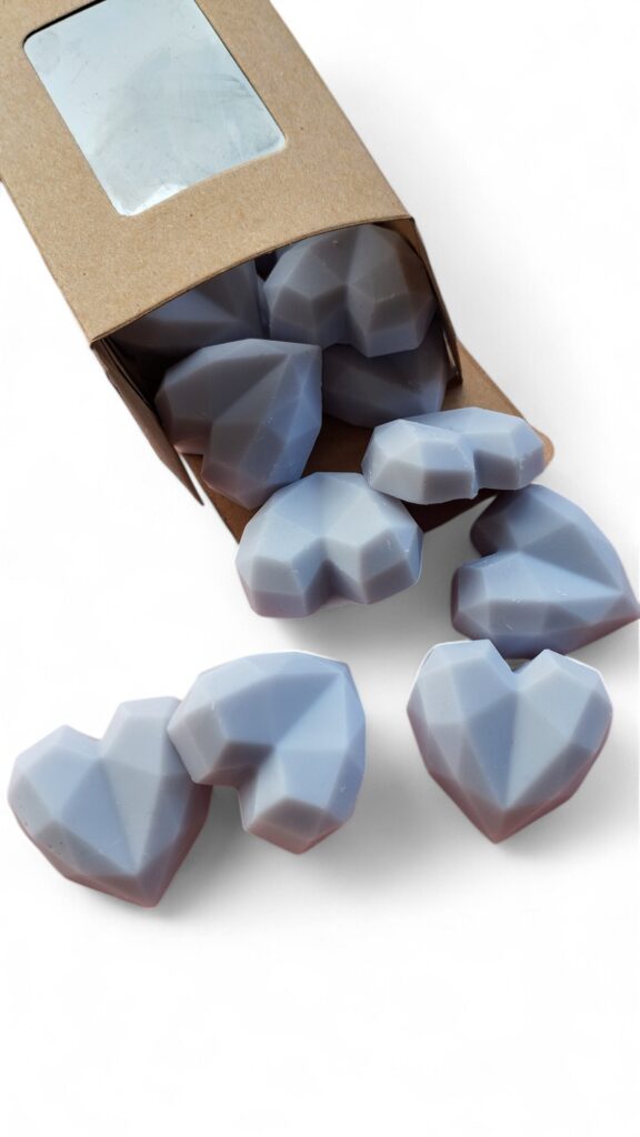 Wax melts καρδιές (15 τεμάχια) - 70 gr