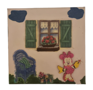 Καμβάς Minnie 20 x 19,8cm.
