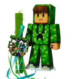 Πασχαλινή λαμπάδα Minecraft για αγόρι