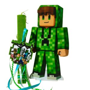 Πασχαλινή λαμπάδα Minecraft για αγόρι