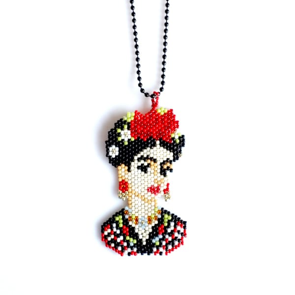 Κολιέ Frida με γυάλινες χάντρες miyuki